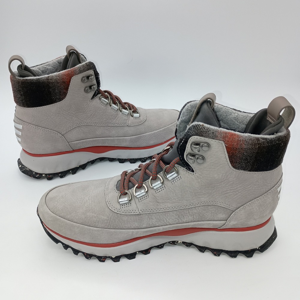 Cole Haan GrandExplore Waterproof Hiking Boots Grey Nubuck W11794 Womens 7.5 - Picture 5 of 8